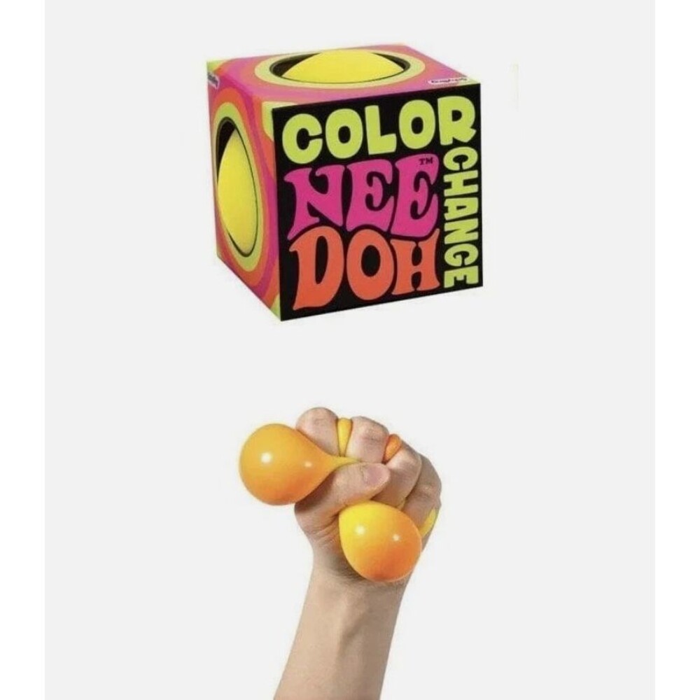 Nee Doh Color Change  Squishy Stress Reliever Squeeze Ball